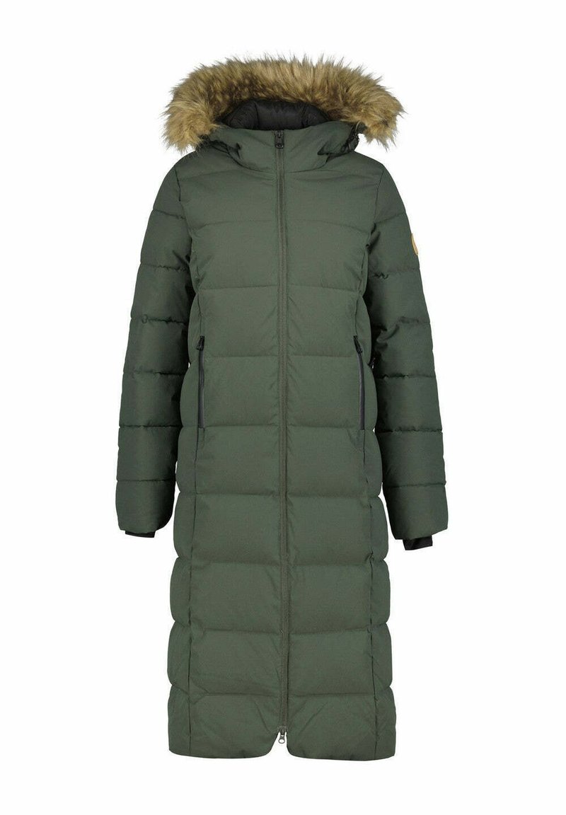 icepeak Wintermantel donkergroen icepeak Wintermantel donkergroen