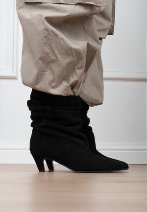 PS POELMAN, . - Cowboy-/Bikerstiefelette - black