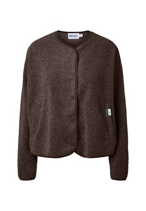 Pieces, PCKATTY TEDDY JACKET BC - Veste polaire - hot fudge
