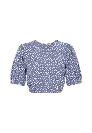 myMo ROCKS, Blouse - blue white