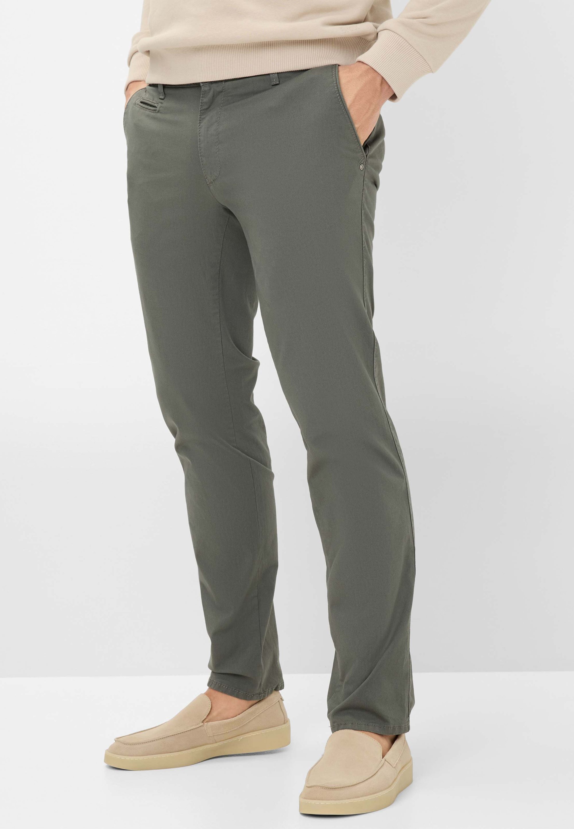 Brax Broek met labelpatch, model 'FABIO' in kit online kopen | P&C