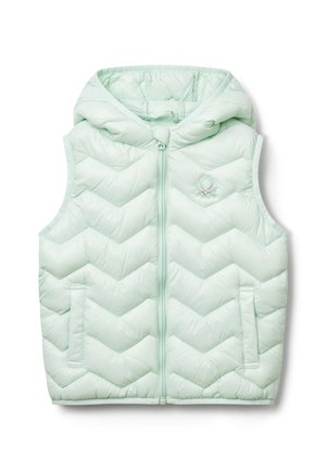 PADDED WITH HOOD , - Weste - green