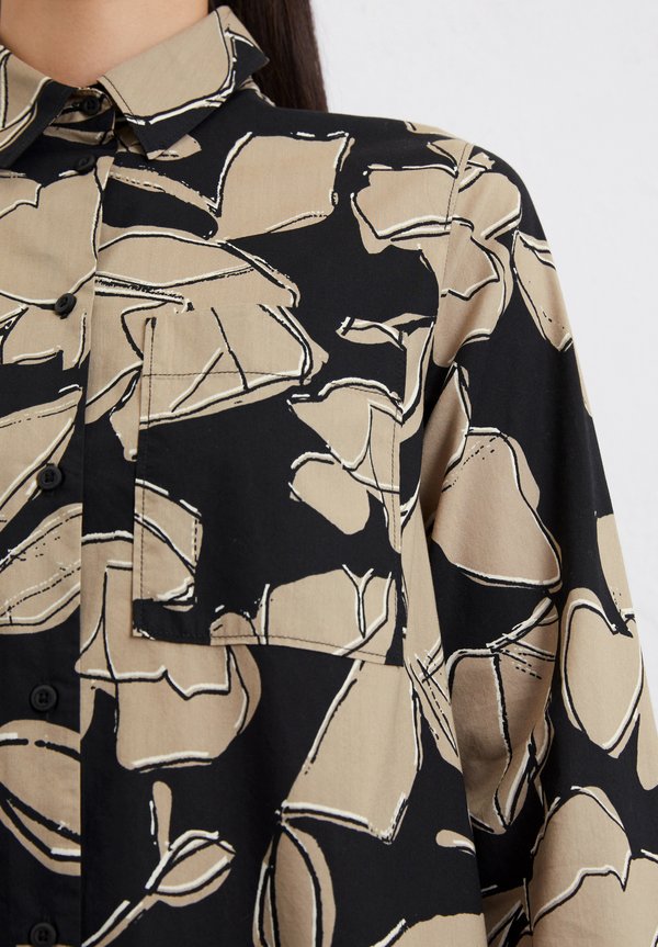 A LINE DETAILS LONG SLEEVE PRINTED - Shirt dress - multi4