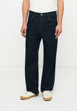 BAGGY POCKET - Jean boyfriend - dark blue