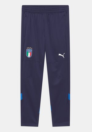 Puma ITALY TRAINING PANTS JR POCKETS UNISEX - Squadra nazionale - peacoat/ignite blue