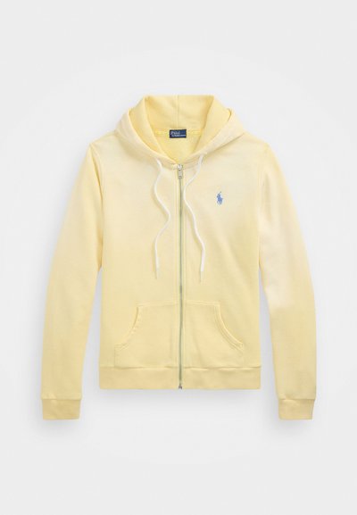 Polo Ralph Lauren ISLAND FLEECE LONG SLEEVE SWEATSHIRT - Jaka ar rāvējslēdzēju - wicket yellow
