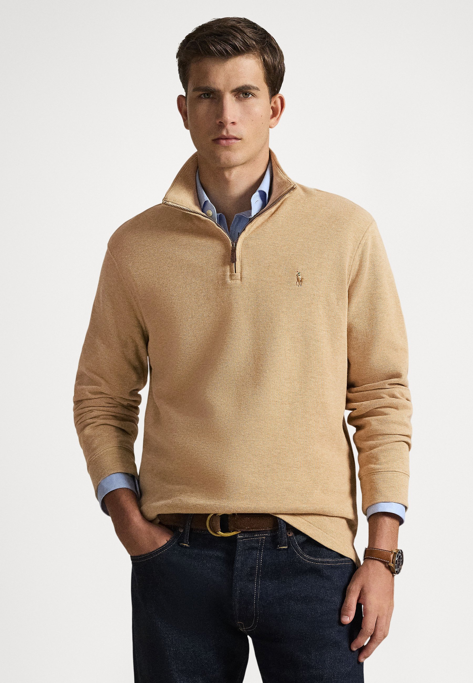 Polo Ralph Lauren ESTATE QUARTER-ZIP PULLOVER - Sweatshirt