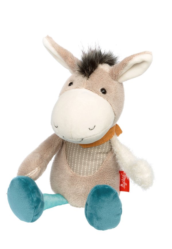 ESEL PATCHWORK SWEETY - Kuscheltier - grau blau