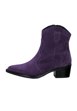 Cowboy- / bikerstøvlette - purple