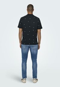 Only & Sons KURZARM - Poloshirt - dunkelblau