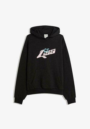 LISA - Pulover s kapuco - black