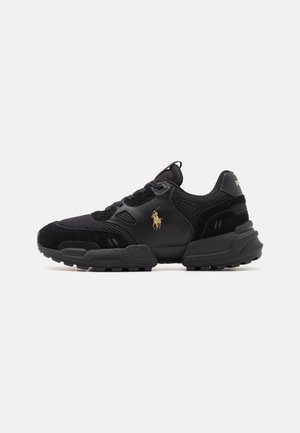 Polo Ralph Lauren, LACE UNISEX - Sportcipő - black/gold