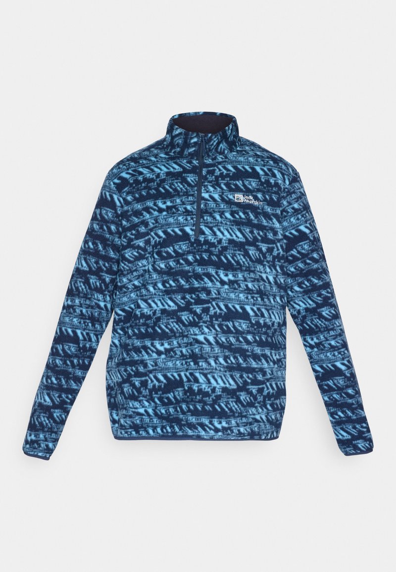 Jack Wolfskin Fleece trui donkerblauw