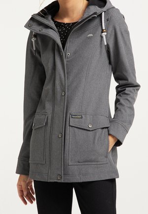 Parka - mottled dark grey