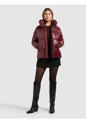 khujo NALA - Zimska jakna - mahagoni red