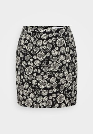 VILA, VIRASLA SKIRT - Jupe crayon - black