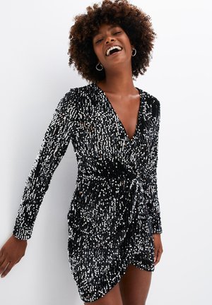 PAILLETTEN - Vestito elegante - black