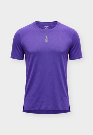 HOKA, EVERYRUN SHORT SLEEVE - Αθλητικό μπλουζάκι - cosmic purple