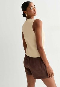 New Look BUTTON-UP  - Väst - cream