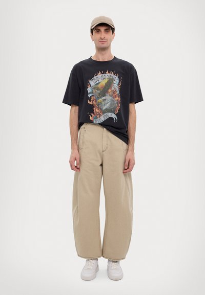 The Kooples Camiseta estampada - black washed