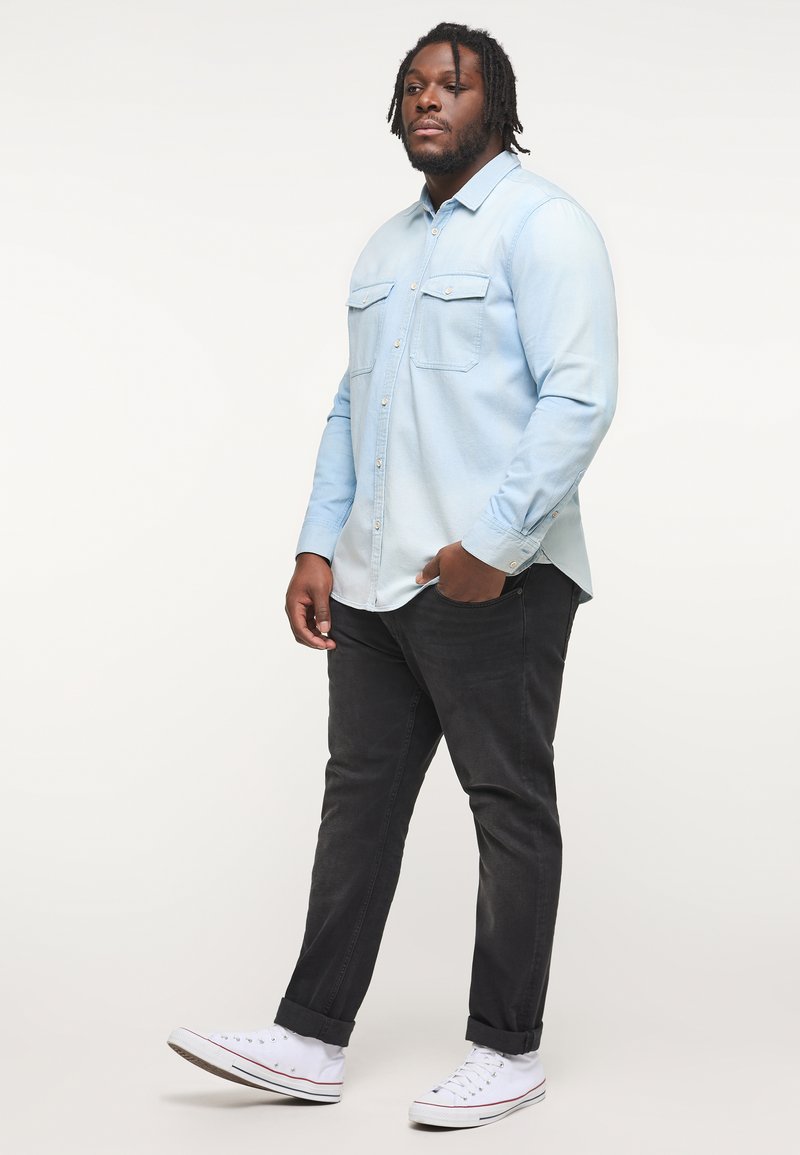 mustang Overhemd blauw