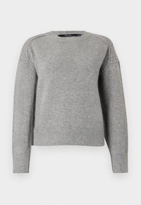 VMSERENA O NECK  - Strikkegenser - medium grey melange