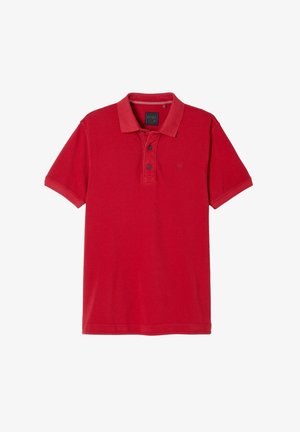 FatFace, TALL FIT - SHORT SLEEVE PIQUE POLO SHIRT - Poloshirt - cherry red