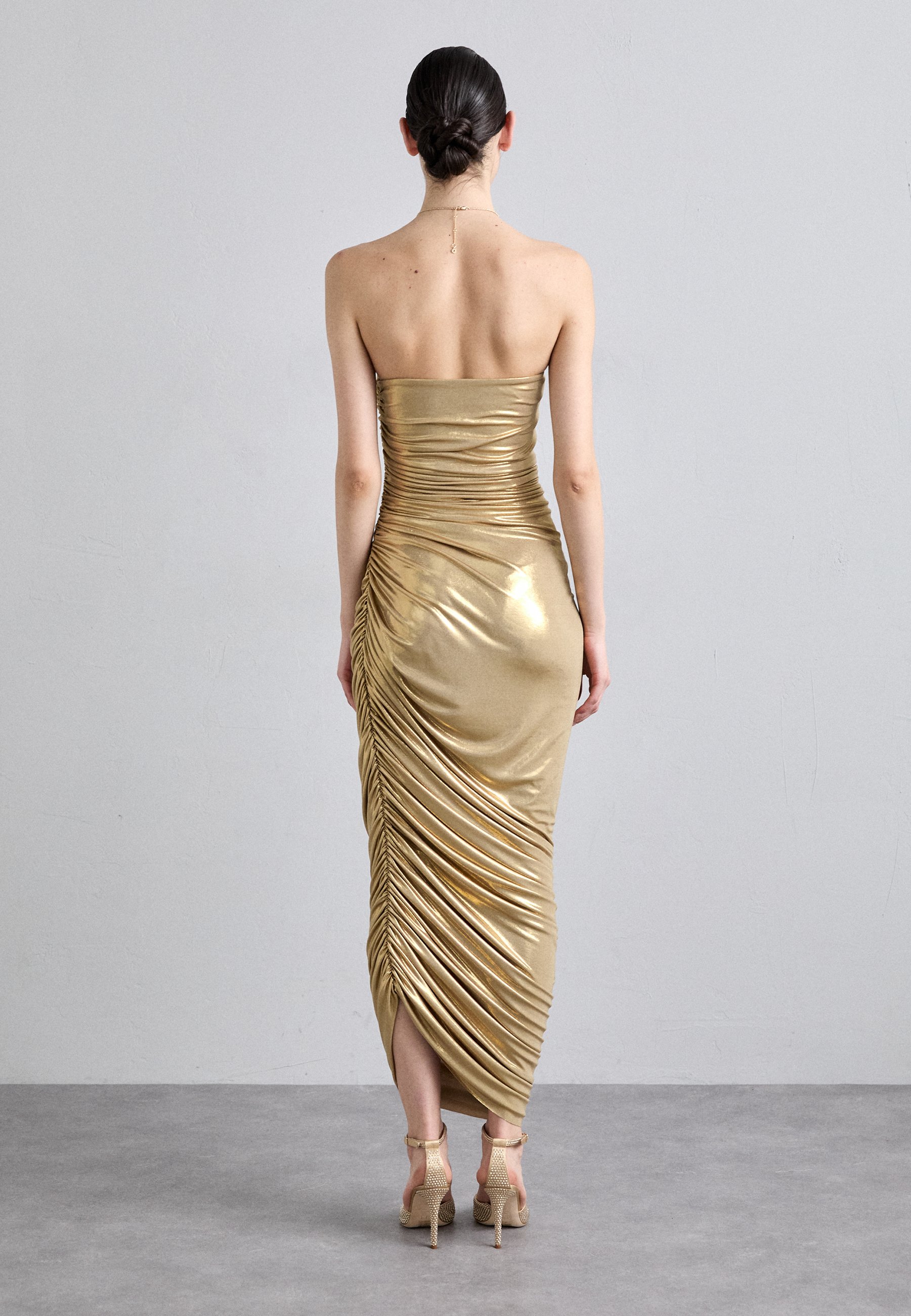 NORMA KAMALI ノーマカマリ ワンピース Diana strapless 886173 STRAPLESS DIANA MINI DRESS – Vintage Green – Norma Kamali