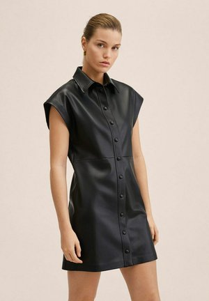 CREAM - Shirt dress - schwarz