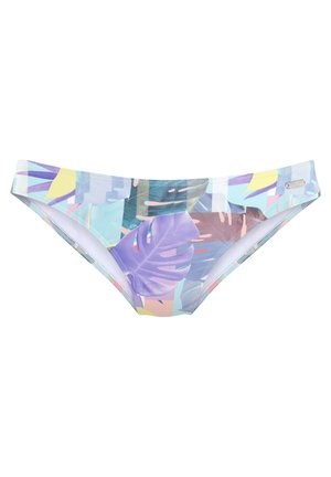 Venice Beach Bikini-Hose - lila bedruckt