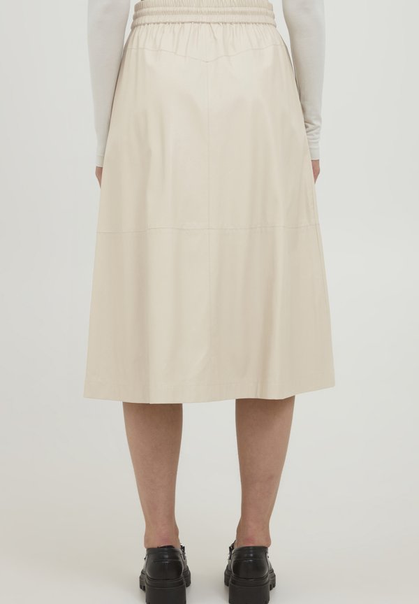 BYEsoni - A-line skirt - beige2