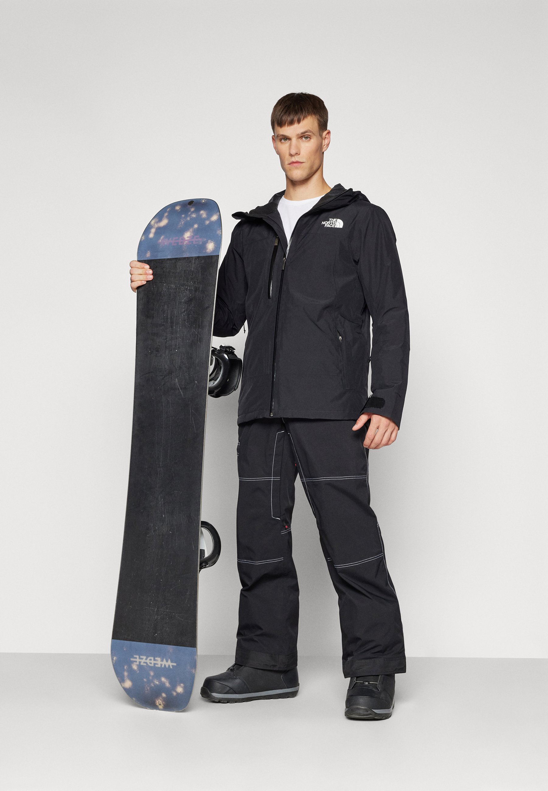 The North Face SLASHBACK PANT - Snowboard pants - black - Zalando