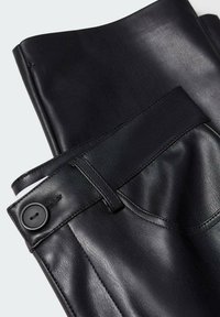 Mango Kids STREET - Kalhoty - black