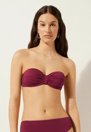 CLASSY PIQUET - Haut de bikini - red