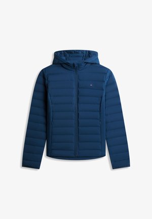 Tommy Hilfiger, LIGHTWEIGHT SLIM WATER REPELLENT DOWN JACKET - Páperová bunda - dark night navy