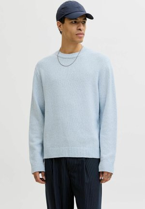JORNORREBRO CATSKILLS CREW NECK SN - Jersey de punto - cashmere blue