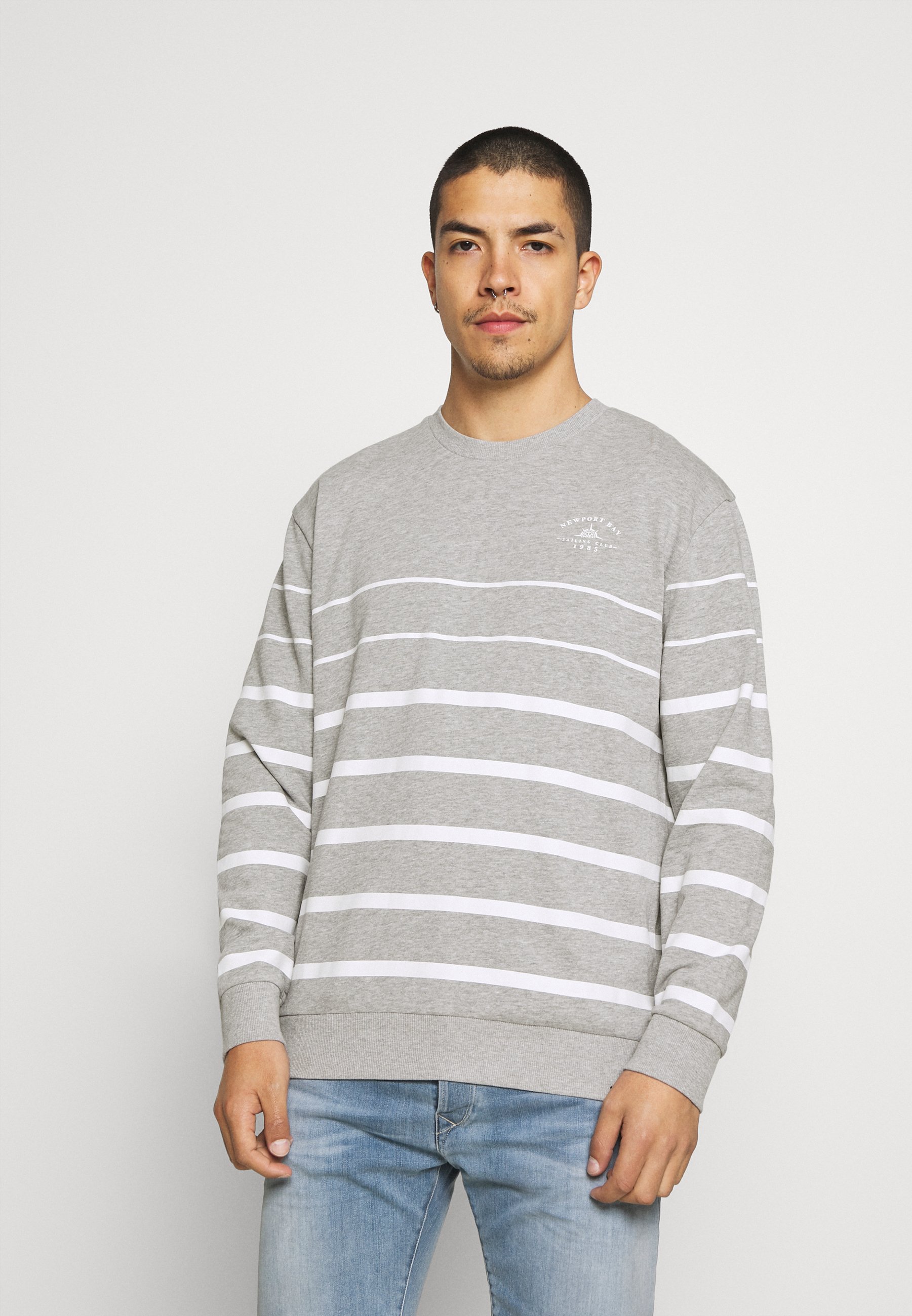 Homme PLACEMENT STRIPE - Sweatshirt Homme PLACEMENT STRIPE - Sweatshirt