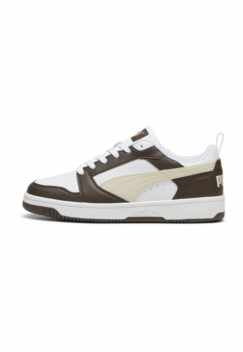 Puma REBOUND V6 UNISEX  - Sneakers basse - espresso brown alpine snow white