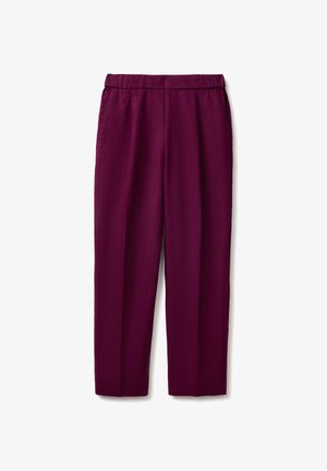 United Colors of Benetton, PULL ON TROUSERS WITH CARROT FIT... - Broek - violet