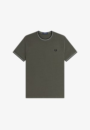 Fred Perry, TWIN TIPPED UNISEX - T-Shirt basic - khaki