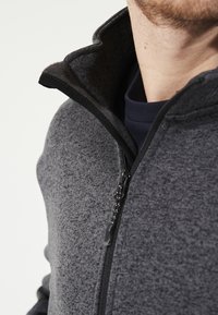 Whistler SAMPTON - Fleecejacka - 1011 dark grey melange