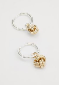 Lauren Ralph Lauren HOOP DROP - Auskari - silver-coloured/gold-coloured