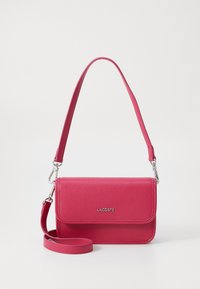 FLAP CROSSOVER BAG - Sac à main - bigarreau