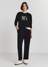 Calliope EMBROIDERY - Felpa - ultrablack