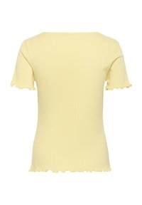 Saint Tropez GRUSZ POINTELLE - T-Shirt basic - pale banana