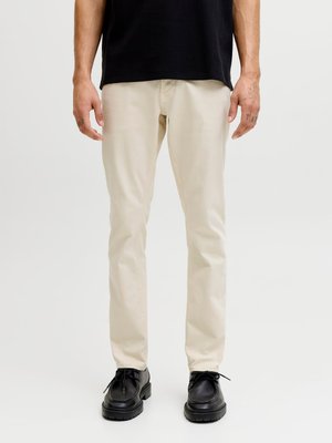 JJIGLENN JJORIGINAL - Slim fit jeans - white denim