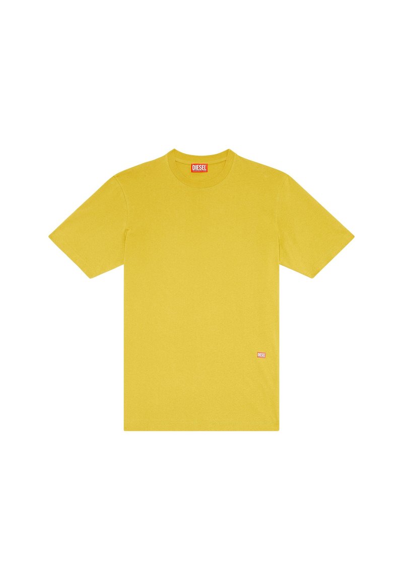 Diesel T-shirt print geel