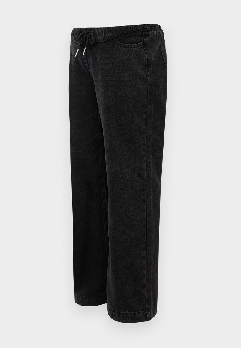 Mamalicious Relaxed fit jeans zwart denim/blackdenim