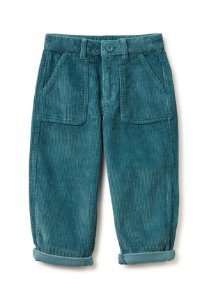 BALLOON FIT TROUSERS - Pantalones - teal
