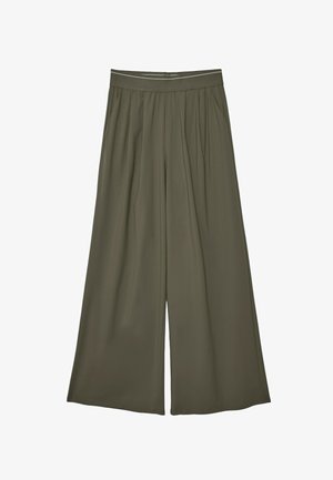 Stradivarius, PALAZZO JOGGER TROUSERS WITH ELASTIC WAISTBAND 07702147 - Pantalon classique - brown